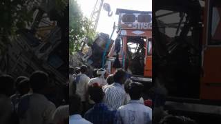 3 dies in truck accident at Uttar Pradesh [upl. by Leizo330]