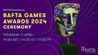 BAFTA Games Awards 2024  Full LIVE Ceremony [upl. by Sims]