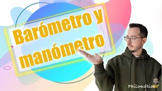 Barómetro y manómetro Midiendo presión atmosférica y manométrica [upl. by Ahsener]