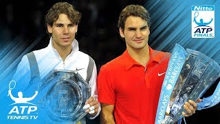 Federer v Nadal ATP Finals 2010 Final Highlights [upl. by Cody]