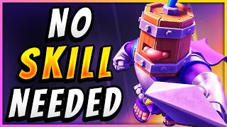 NO SKILL DECK CARRIES ME to TOP OF CLASH ROYALE 🏆 [upl. by Sik719]