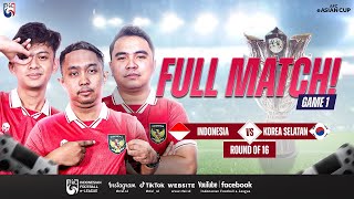 FULL MATCH GAME 1 INDONESIA VS KOREA SELATAN  AFC eASIAN CUP QATAR [upl. by Wyler]