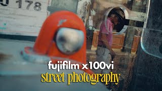 a very reliable day of street photography with fujifilm x100vi [upl. by Brindell]