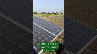 5HP ECOZEN SOLAR PUMP SYSTEM [upl. by Melamed]