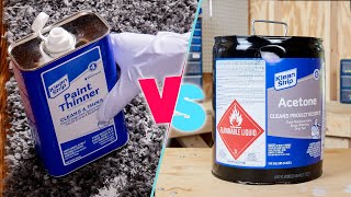 Lacquer Thinner vs Acetone Whats the Difference and Which One Should You Use [upl. by Nosredneh]