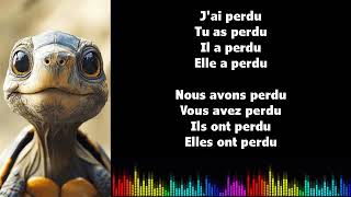 ♫ Japprends le français ♫ Conjugaison I PERDRE I Passé Composé [upl. by Euqinmod]