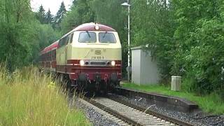 Lahntal Total mit 218 387 und 218 105 [upl. by Atalante496]