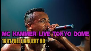 MC Hammer Live Tokyo Dome 1991 Full Concert HD [upl. by Lesak]