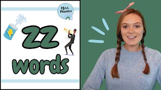 Learn to Blend zz Words with Miss Phonics  Phonics Reading Practice for Kids  British Teacher [upl. by Nnyl384]