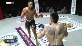 BCMMA 18 Joe Harding brutally knocked out while showboating vs Johan Sega [upl. by Keeley947]