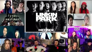 Evergreen Linkin Park  In The End  Reaction Mashup [upl. by Kciredec]