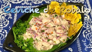 CEVICHE DE ROBALO 🐟  Receta para hacer ceviche de pescado 83 [upl. by Eatton413]