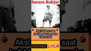 Aksi Sukarno saat jadi Mandor Romusha Tahun 1944 sukarno romusha sejarah indonesia shorts [upl. by Narad]