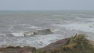 Ocean Waves  Cape Breton Island  Cabot Trail  Nova Scotia Canada [upl. by Constanta]