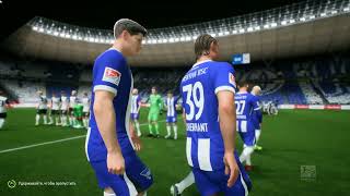 Hertha BSC  My reactions and comments gameplay EA Sports FC 25 [upl. by Aicenek]