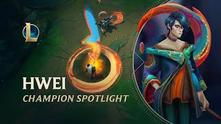 Hwei Champion Spotlight  Gameplay  League of Legends [upl. by Amalle]