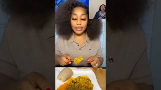 Rita Dominic showed off how to enjoy Egusi soup delicious 🤤 [upl. by Vijar646]