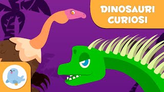 DINOSAURI per bambini  I dinosauri più curiosi [upl. by Nosyk]