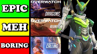 Overwatch Cinematic Tier List [upl. by Aiekal997]