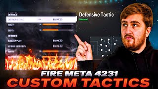 THE BEST META 4231 CUSTOM TACTICS ON FC 24 RIGHT NOW [upl. by Barcroft91]