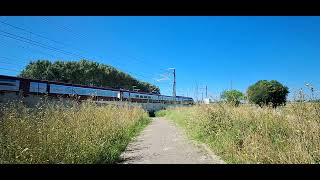 NMBS DB Eurostar PBKA richting Dortmund Hbf in Duitsland vanuit Nossegem [upl. by Ford]