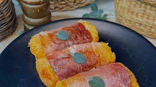 INVOLTINI DI PATATE DOLCI E SPECK [upl. by Enehpets]