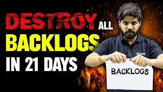 How to Cover Backlogs for IIT JEENEET in 21 Days 😎  FASTEST Way to Clear Backlogs  eSaral [upl. by Rior758]