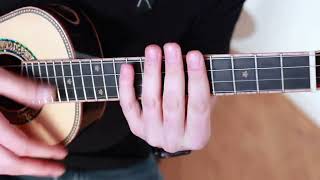 Reinhard Mey  Über den Wolken  Ukulele Cover by Patrick Ranft Tutorial on Ukulelein12Wochende [upl. by Ultann]