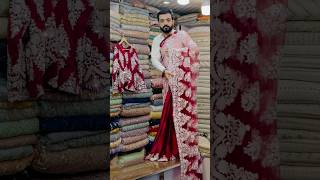 Net hand made cut dana saree dress indianpakidress sareedress indiansaree [upl. by Croner]