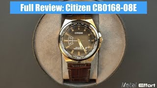 Full Review Citizen CB016808E EcoDrive Atomic Watch [upl. by Rehpitsirhc]