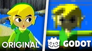 Recreando los gráficos de Wind Waker en Godot [upl. by Ahtamat806]