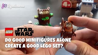 Review LEGO Star Wars Set 75332 ATST 4 with Ewok Wicket Scout Trooper and ATST Driver [upl. by Goda911]