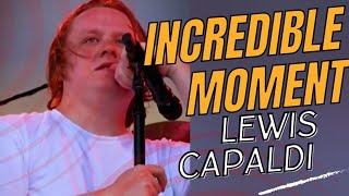 We Can Never Forget This Lewis Capaldi Performance at Glastonbury Festival [upl. by Euqinotna190]