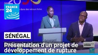 Sénégal  présentation dun projet de développement de rupture annonce Ousmane Sonko [upl. by Carma]