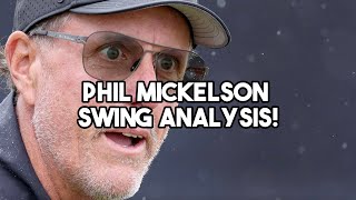 Phil Mickelson Swing Analysis [upl. by Iveksarap]