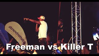 Freeman on stage with Killer T [upl. by Nahsar588]