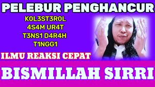 BISMILLAH SIRRI PELEBUR KOL3ST3ROL 4S4M UR4T D4R4H T1NGG1 SECARA CEPAT AKURAT [upl. by Findley]