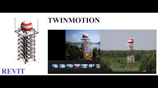 REVIT TWINMOTION DOPPLER WEATHER RADAR [upl. by Gilead]