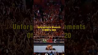 WWE Unforgettable Moments Of WWE In 2020 [upl. by Yeldnarb]