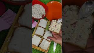 Bread sandwich 🥪🥪food shorts ytshorts viralvideo foodviralshorts [upl. by Egroj]