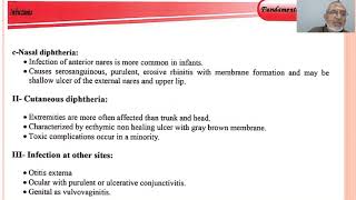 DIPHTHERIA ACUTE BACTERIALMENINGITIS [upl. by Thirza]