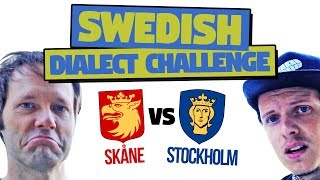 Swedish Dialect Challenge with TheSwedishLad [upl. by Blaseio]