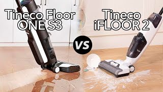 Tineco Floor ONE S3 Vs Tineco iFLOOR 2  Which One Is Better specs Comparison [upl. by Nairbal779]