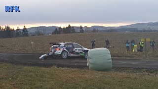 Jänner Rallye 2024  pátek  odbočení [upl. by Yerak]