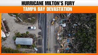 LIVE Hurricane Milton Aftermath  Trail of Devastation in Tampa Bay Florida  News9 [upl. by Marybeth77]