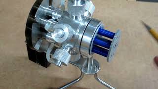 Gatling Stirling Magnet Generator Part 1 [upl. by Pantheas]