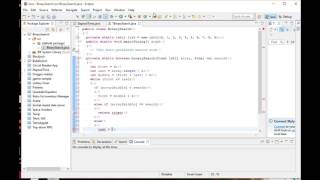 Binary Search algorithm in Java [upl. by Yorgerg389]