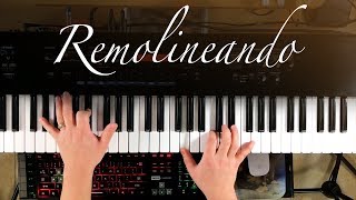 Remolineando  Piano Tutorial [upl. by Lodie]