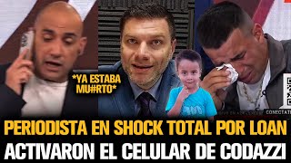 PERIODISTA EN SHOCK TOTAL POR LOAN TRAS ACTIVAR EL CELULAR DE CODAZZI [upl. by Aihsela]