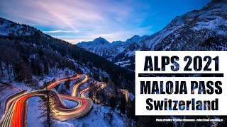 Alps 2021  Maloja Pass  Switzerland  BMW R1250 GS Adventure [upl. by Orapma602]